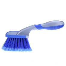 short handle wheel cleaning water flow car brush Auto Plastic Water Flow Car Wash Brush